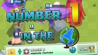 LIVE BATTLE FOR #1 IN THE WORLD! | Clash Royale