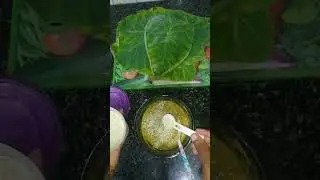 Alu Vadi recipe step by step in Tamil|சேமங்கிழங்கு வடை|Menu Queen