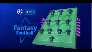 UCL Fantasy Matchday 1: Team Selection | Completed Draft