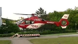 Medicopter landing ! Christoph 44 , 2012 ...!