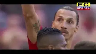 Asistencia de Antonio Valencia | Zlatan Ibrahimovic goal vs Leicester City - 07/08/2016 HD 720p