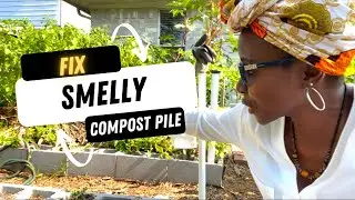 Why does Compost smell bad? 2 Simple Ways to Fix a Smelly Compost Pile @YAJESGARDEN