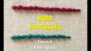 NUDO PORTUGUÉS- TUTORIAL - PASO A PASO
