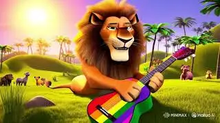 O Leão do Reggae 🦁🎸 | Música Infantil Animada e Divertida para Dançar com os Bichinhos
