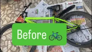 DIY CYCLE COLOUR 🚲 || #trending #explore #india #cycling #trend 