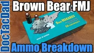 Brown Bear 94gr FMJ 9x18mm Makarov - Ammo Breakdown
