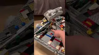 Upgrading my LEGO UCS Star Destroyer with iDisplayit! #lego #starwars #idisplayit #shorts