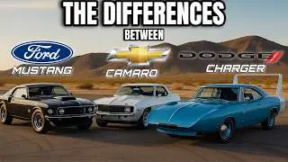 Dodge Charger Daytona vs Ford Mustang Boss 429 vs Chevrolet Camaro ZL1 COPO: The Real Differences