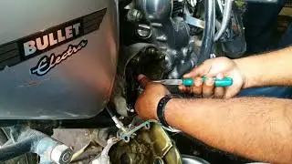 how to  Change  kick spring of old royal enfield 5speed gear
