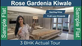 Rose Gardenia Kiwale | 3 BHK Sample Flat Tour | Rose Dream Developers Pune