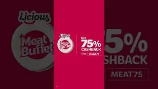 Get up to 75% Cashback* | Licious All You Can Meat Buffet