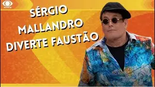 S&eacute;rgio Mallandro divertiu Faust&atilde;o com hist&oacute;rias engra&ccedil;adas da vida real