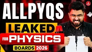 Class 12 Complete Physics in One Shot | All Important PYQs in One Video | for Board Exam 2026