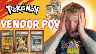 Pokemon Vendor POV | RARE Pikachu Promo! | PRISTINE PONCHO | Woodbridge Card Show