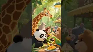 &ldquo;Food & Friendship Tales&rdquo; 🍯🥕🐻🐭🐰✨                                         #viral
