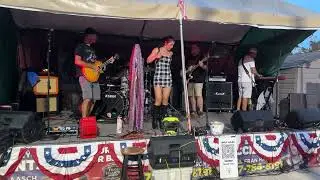 Max Gain performs Heart's 'Magic Man' at Peggy's Corral on 7-18-2025