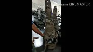 How to assemble of bogie mounted air brake cylinder