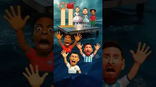 QUIEN SE SALVA DEL MAR? Ronaldo vs Messi vs Speed