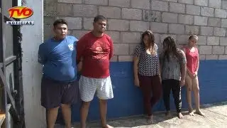 2 HOMBRES Y 3 MUJERES DETENIDOS EN USULUTAN   TVO NOTICIAS RELEVANTES 9 AGOSTO 2019