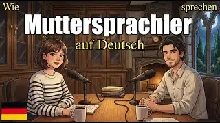 This is how native speakers talk: Practice real-life German listening every day!
