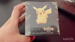 Unboxing fone RAZER POKEMON PIKACHU sem fio!