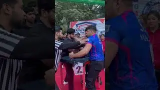 Aabhas VS Yuvraj #trending #viral #gym #armwrestling #motivation #animals