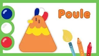 🐔 Les animaux de la ferme 🐷 Apprends à dessiner une poule avec les jumeaux Paprika