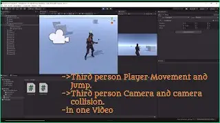 Third Person Controller with Third Person Camera . How to make third person controller in unity.