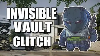 INVISIBLE VAULT GLITCH/TRICK TUTORIAL ON HOUSE | Rainbow Six Siege