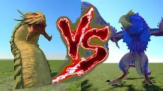 Dread Maw VS Cockatrice - Tides of Torment DLC | Total War Warhammer 3