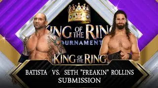 Batista vs Seth Rollins | Submission Match #video #youtubevideo #batista #sethrollins #wwe2k23 