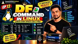 Linux Disk Full? Use df Command Like a Pro (Hindi Tutorial)