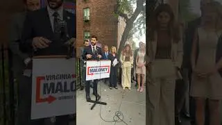 Virginia Maloney rally Unity Stuy Town 9/16/2025