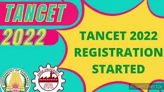 TANCET EXAM 2022 |TANCET REGISTRATION PROCEDURE STARTED || MBA MCA ME MTECH MPLAN@nanjilsuvai3607