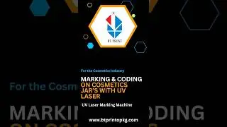 UV Laser Marking on Cosmetics Jars | High-Speed, Permanent & Premium Finish ✨