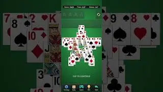 Classic Mobile Game Solitaire - Classic Game ASMR (346)
