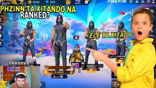REA&Ccedil;AO SURPREENDENTE DO TIME DO PHZINN VENDO ELE JOGAR, XIT OU HABILIDADE?