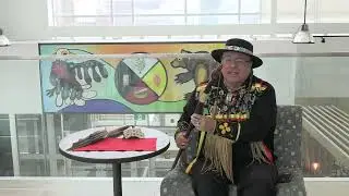 Indigenous artifacts: Walking stick