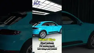 Miami Blue #ppf #carwrap #ppffilm #colorppf #colorppffilm #tpufilm #colorwrap #autowrap