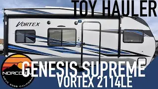 2021 Genesis Supreme Vortex 2114LE Toy Hauler