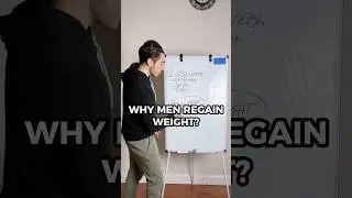 Men keep regaining weight because your plan is to restrictive #weightloss #weightlossplan #fitness