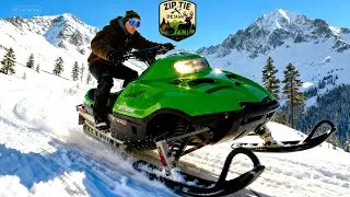 Snowmobiling at Evans House Plus fixing the carnage!