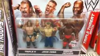 WWE ACTION INSIDER: Kmart wrestling figures aisle action store mattel figure 