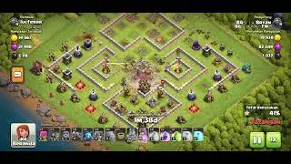 TH9 VS TH11 by Bryan #th9push  #th9attack