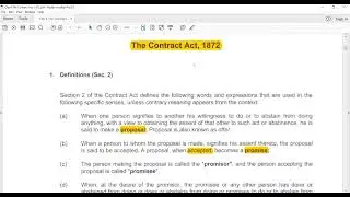 CL  Business Laws   Ch 2 The Contract  Act, 1872   Class #01 By Mr  Md Anwaruzzaman FCA