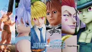 All Hunter X Hunter Characters Combos Skills Awakenings & Ultimate Attack-JUMP FORCE