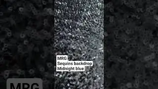MRG Sequins Backdrop midnight blue #photobooth #sequins #backdrop #event