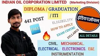 IOCL recruitment 2018 - APPRENTICE TRAINING ( EASTERN REGION )