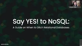Say YES! to NoSQL: A Guide on When to Ditch Relational Databases - Adrienne Tacke