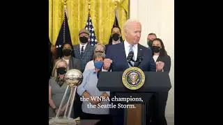 The White House Celebrates Their 2020 WNBA Championship.(2)